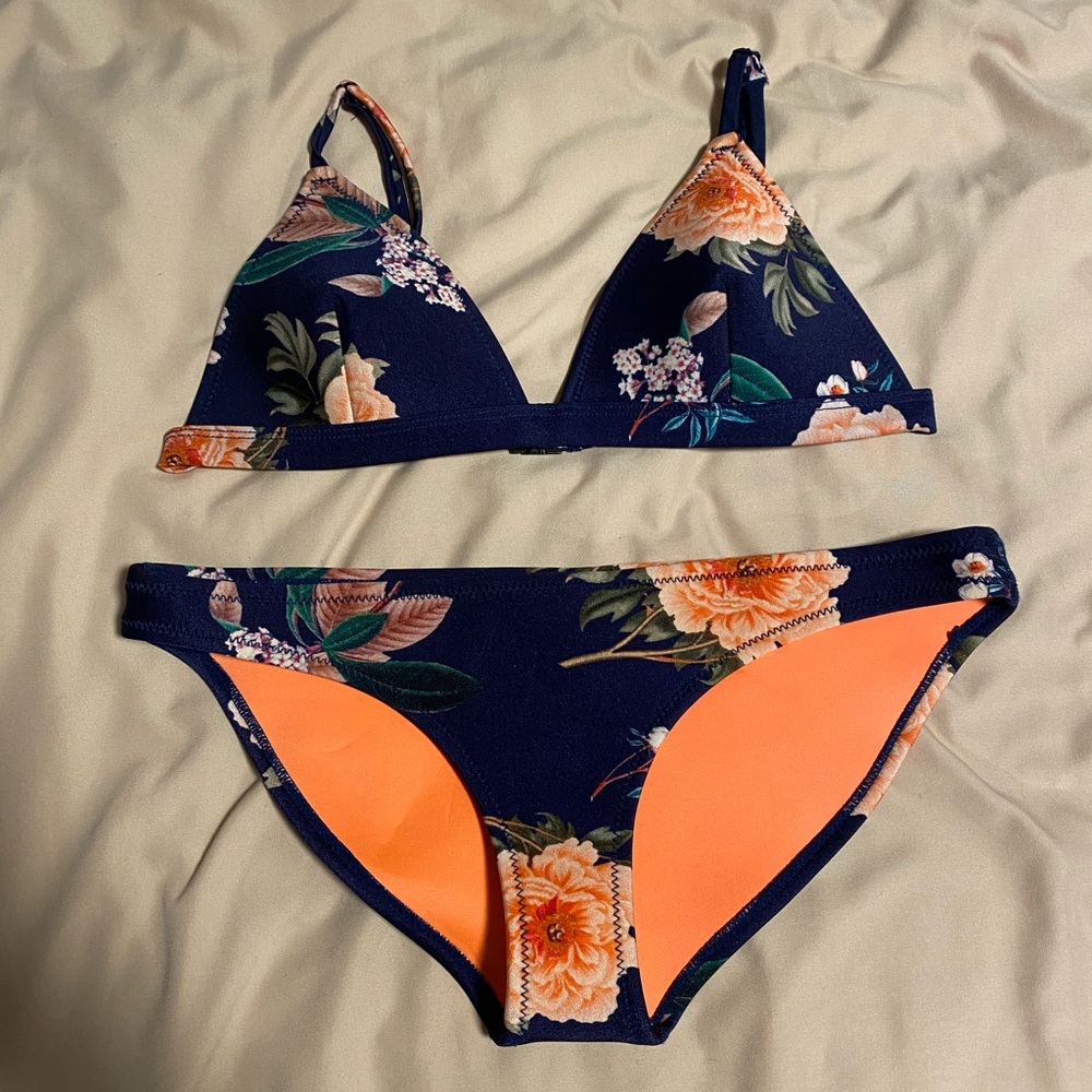 triangl bikini swimsuit